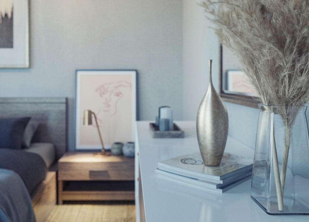 pampas decoration minimal cosy