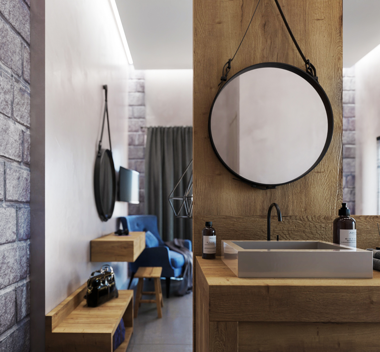 bathroom design rethymno villa