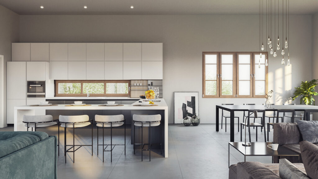 kitchen design dining room minimal interior