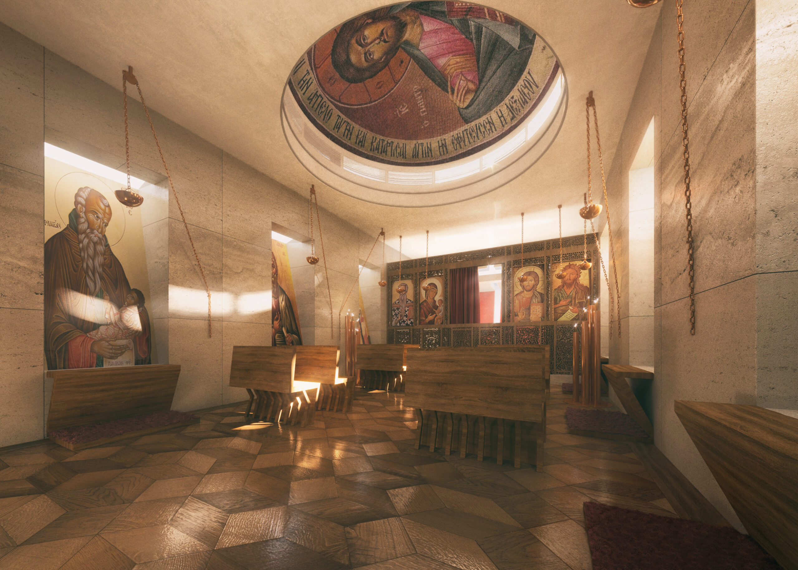 marianna vardinogianni church chapel oncology clinin